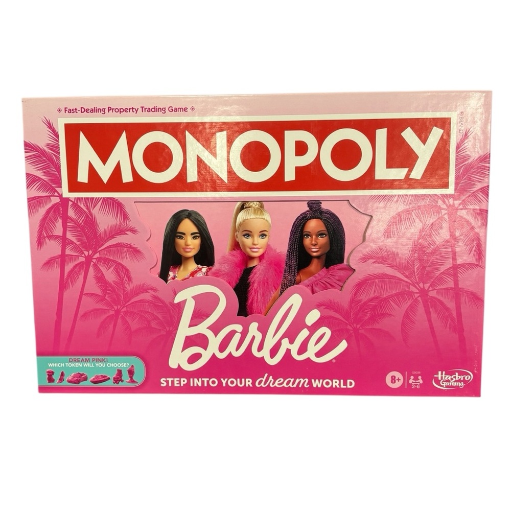 Barbie Monopoly Board‎ Game NEW